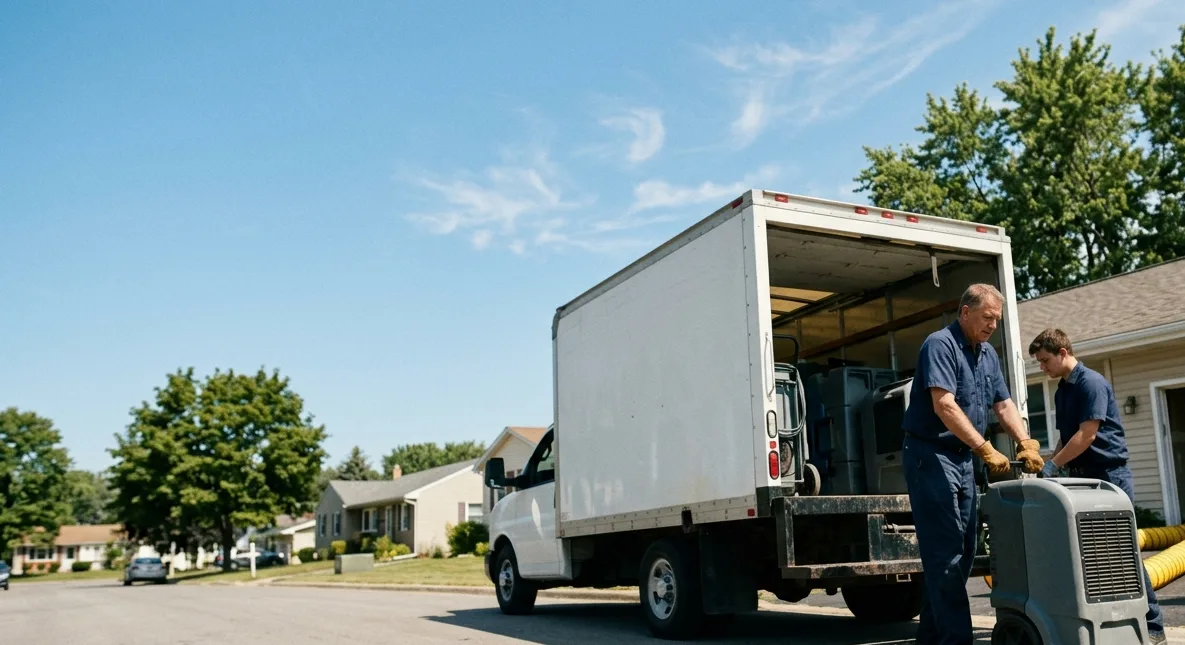 Water Damage Cleanup in Jamestown, OH near me